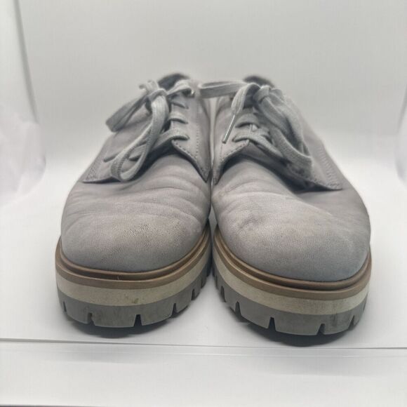 TIMBERLAND ReBOTL WOMEN'S LONDON SQUARE OXFORD GREY SIZE 10 Excellent Used - Picture 2 of 16
